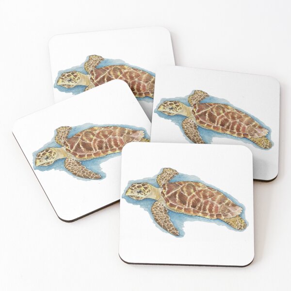 Item preview, Sea Turtle - Watercolour Painting designed and sold by Art by Kathleen Stuart.
