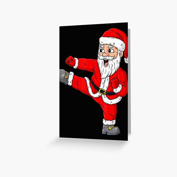 Item preview, Christmas Santa Claus Karate Boys Kids Pajama Xmas designed and sold by mariamontemaxwn.