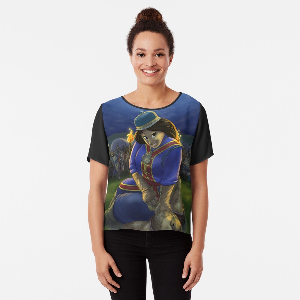 Khutulun - Rejected Princesses Chiffon Top