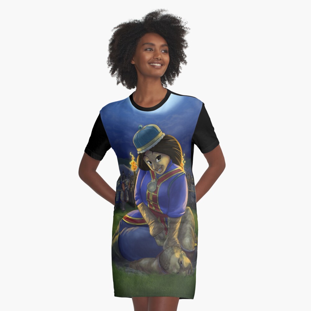 Khutulun - Rejected Princesses Graphic T-Shirt Dress