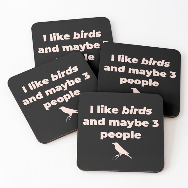 Item preview, I like birds and maybe 3 people funny gift for bird lovers designed and sold by JokeGysen.