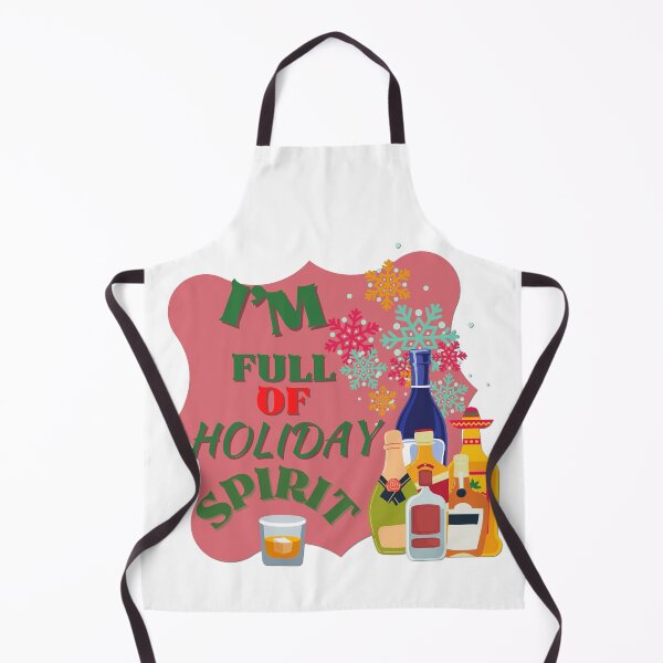 Item preview, I'm Full of Holiday Spirit Ugly Christmas Shirt Funny Silly designed and sold by JustaGurli.