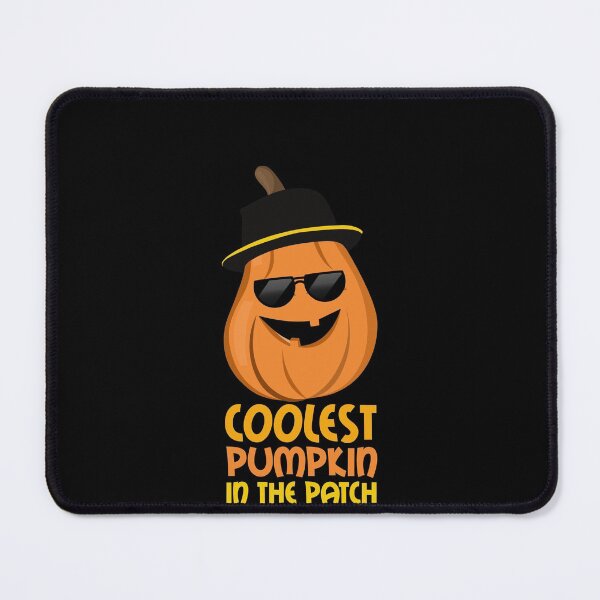 Item preview, Coolest Pumpkin In The Patch Halloween Funny Pumpkin with Hat and Sunglasses designed and sold by odrito.