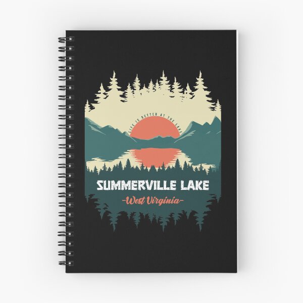 Item preview, Retro Summerville Lake West Virginia designed and sold by Friday NightCo.