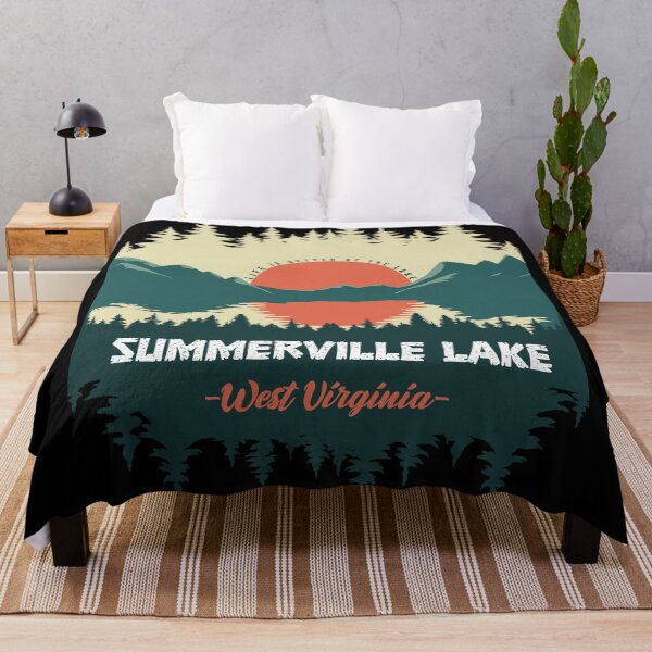 Item preview, Retro Summerville Lake West Virginia designed and sold by Friday NightCo.