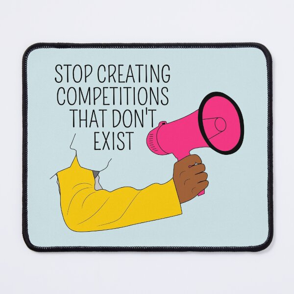 Item preview, Hand in Classic Jacket with Megaphone Feminist Quote  designed and sold by Miss Tea Positive.
