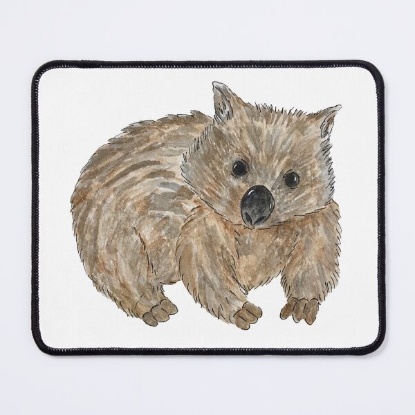 Item preview, Wombat - Australian Animal painting designed and sold by Art by Kathleen Stuart.