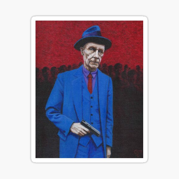 Item preview, William S. Burroughs designed and sold by Spooky Hokum.