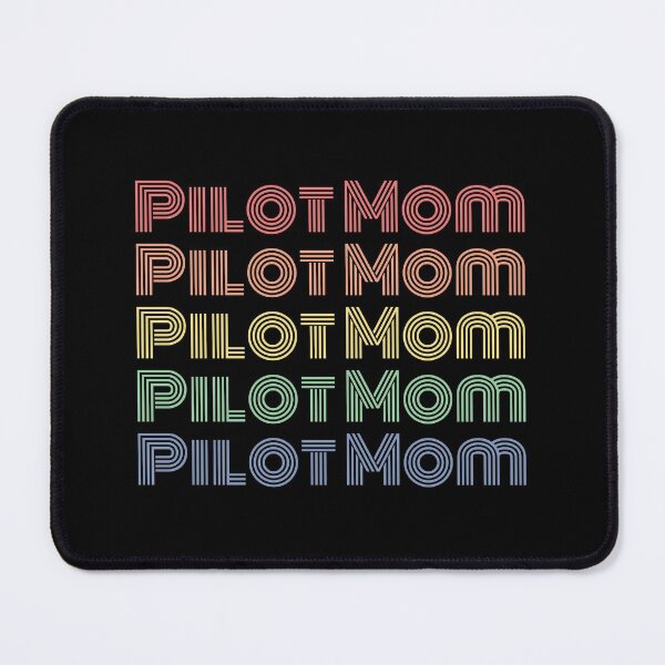 Item preview, You love your job as a Pilot mom -  born to fly retro designed and sold by HStudioPrints.