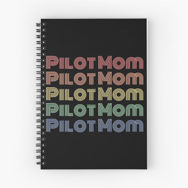 Item preview, You love your job as a Pilot mom -  born to fly retro designed and sold by HStudioPrints.