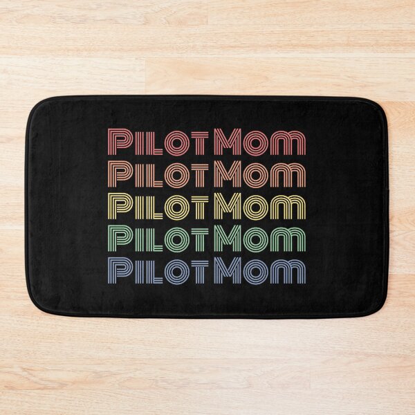 Item preview, You love your job as a Pilot mom -  born to fly retro designed and sold by HStudioPrints.