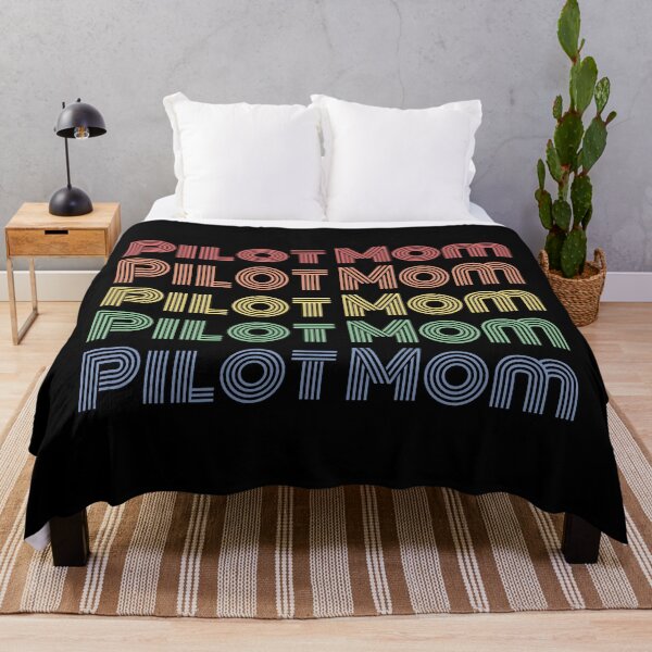Item preview, You love your job as a Pilot mom -  born to fly retro designed and sold by HStudioPrints.