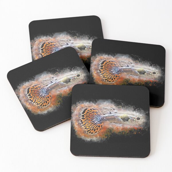 Item preview, Guppy Elephant Ear - Poecilia reticulata designed and sold by AquariumLutter.