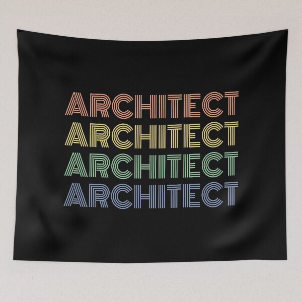 Item preview, You love your job as a Architect -  Eat Sleep Architecture retro designed and sold by HStudioPrints.