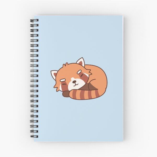 Item preview, Cute Sleeping Red Panda designed and sold by rustydoodle.