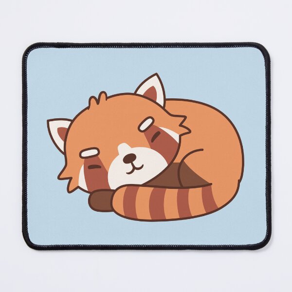 Item preview, Cute Sleeping Red Panda designed and sold by rustydoodle.
