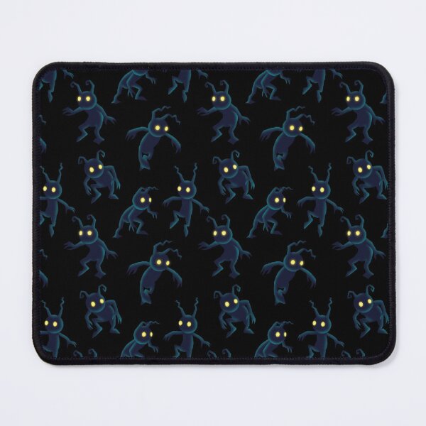Item preview, Heartless Kingdom Hearts Repeat Pattern (Black) designed and sold by beckyjenksart.