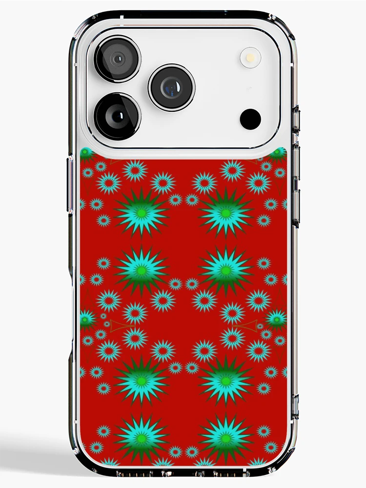 Thumbnail 1 of 5, iPhone Case, Abstract Sun Shape Geometric Patterns Design 2 designed and sold by ClassyPatterns.