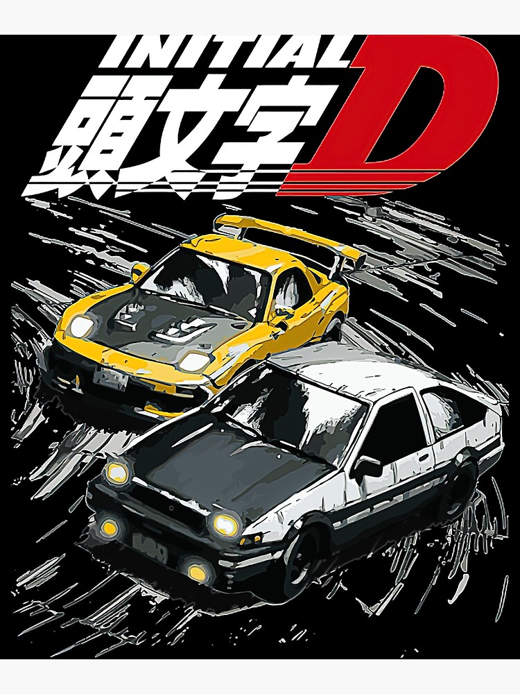 Initial d anime | Poster