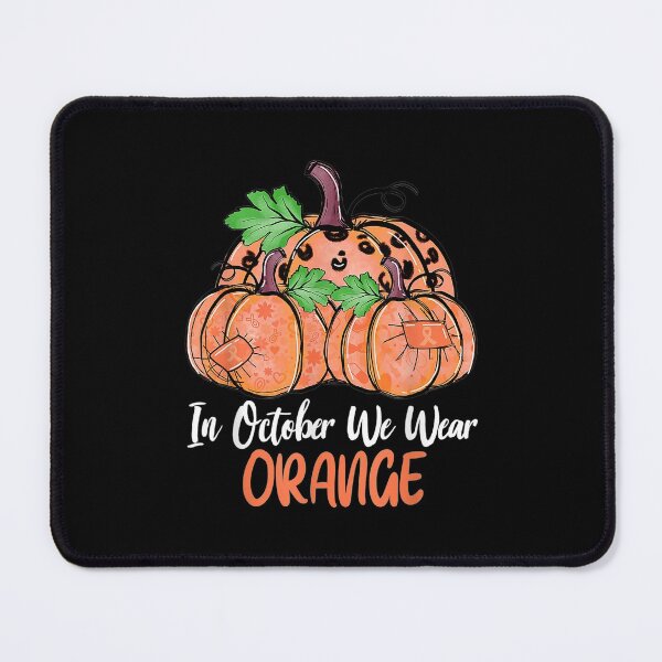 Item preview, Copd Awareness Month November We Wear Orange Pumpkin designed and sold by angelata.