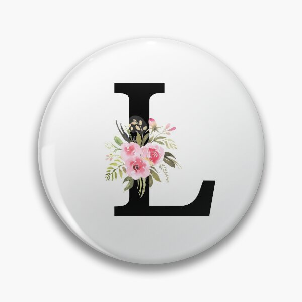 Item preview, Letter L flower gift name birthday first name designed and sold by joozybart.