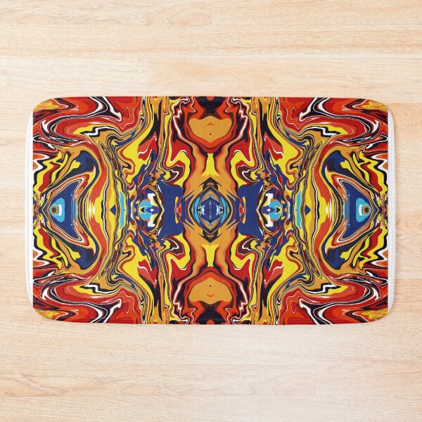 Item preview, Rorschach Evident 2 | liquid pour | marble art designed and sold by Amanda Ozga.