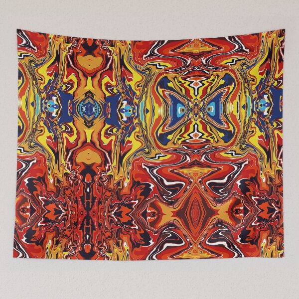 Item preview, Rorschach Evident 2 | liquid pour | marble art designed and sold by Amanda Ozga.