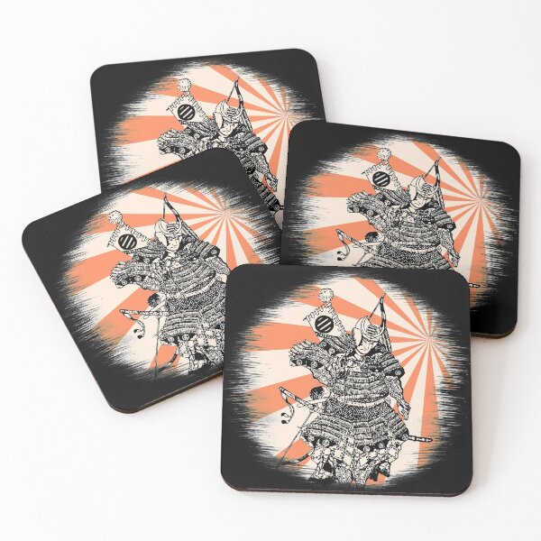 Item preview, Retro Japanese Samurai Bushido Warrior designed and sold by TranscendFlow.