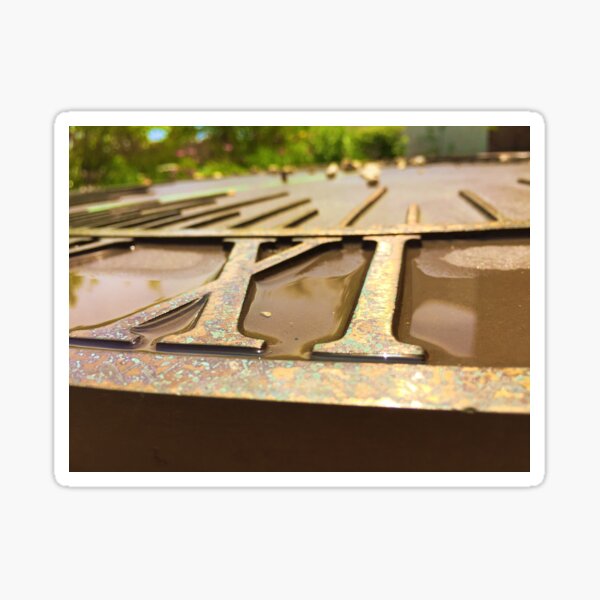 time by sundial Sticker