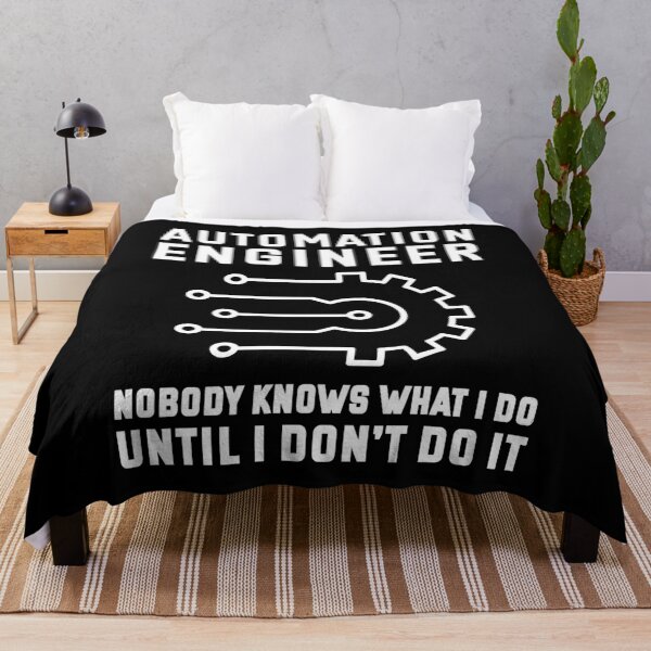 Item preview, Automation Engineer Nobody Knows What I Do Until I Don't Do It designed and sold by TashaVector.