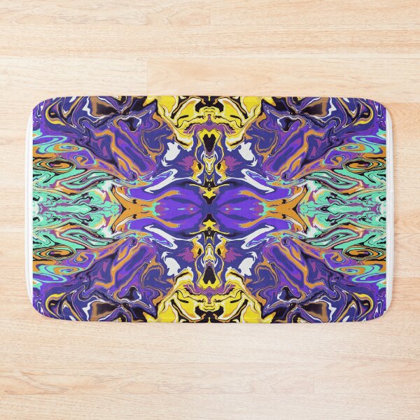Item preview, Rorchach second | liquid pour | marble art designed and sold by Amanda Ozga.