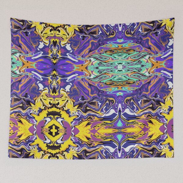 Item preview, Rorchach second | liquid pour | marble art designed and sold by Amanda Ozga.