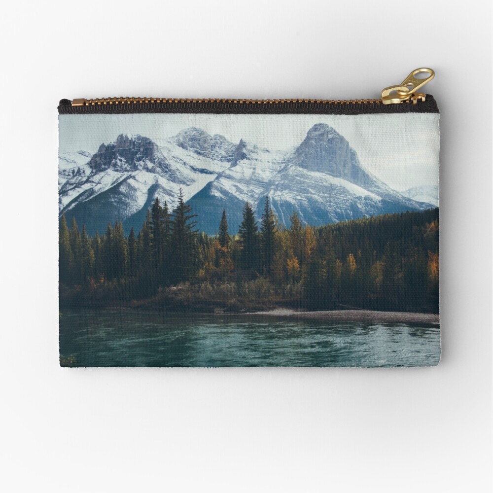 mountain river Zipper Pouch