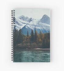 mountain river Spiral Notebook