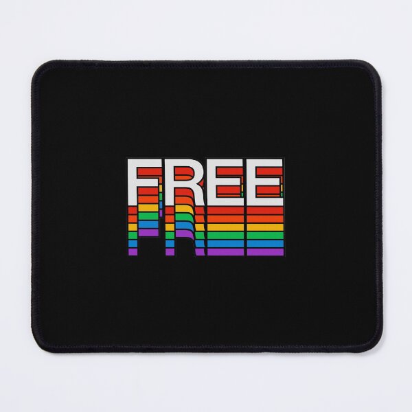 Item preview, free rainbow retro aesthetic modern typography designed and sold by Fashionmonger.