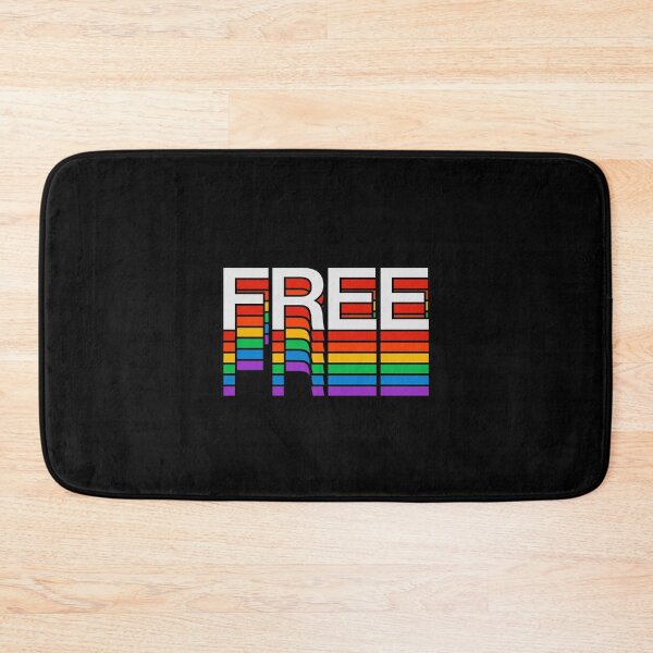 Item preview, free rainbow retro aesthetic modern typography designed and sold by Fashionmonger.