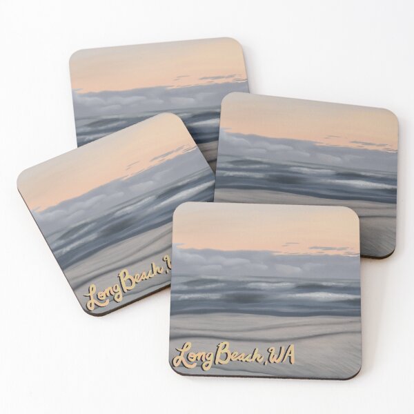 Item preview, Sunset in Long Beach, Washington designed and sold by tori-shop.