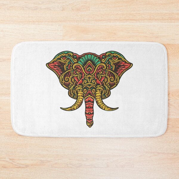 Item preview, Ornamental Elephant designed and sold by Vector Scout Lab.