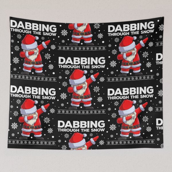 Item preview, Christmas Santa Dabbing Through The Snow Xmas Kids Boys Dab designed and sold by mariamontemaxwn.