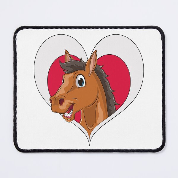 Item preview, Horse Love Cartoon  designed and sold by WLHmedia.com .
