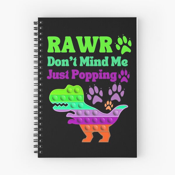 Item preview, Rawr Don't Mind Me Just Popping Green Purple Anti Stress Toy designed and sold by Ashberry2.