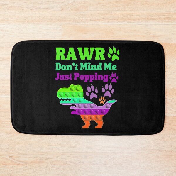 Item preview, Rawr Don't Mind Me Just Popping Green Purple Anti Stress Toy designed and sold by Ashberry2.