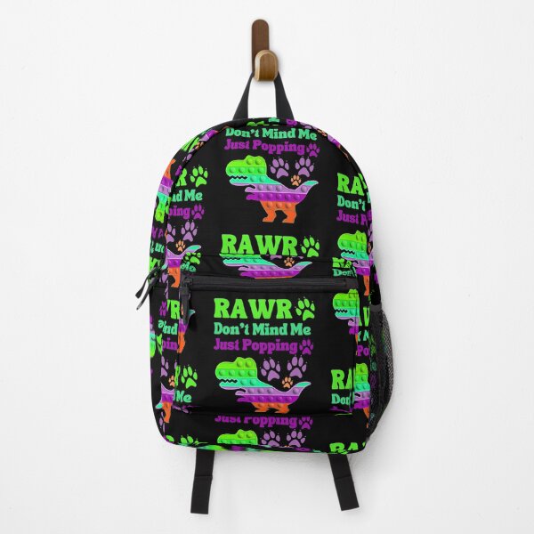 Item preview, Rawr Don't Mind Me Just Popping Green Purple Anti Stress Toy designed and sold by Ashberry2.