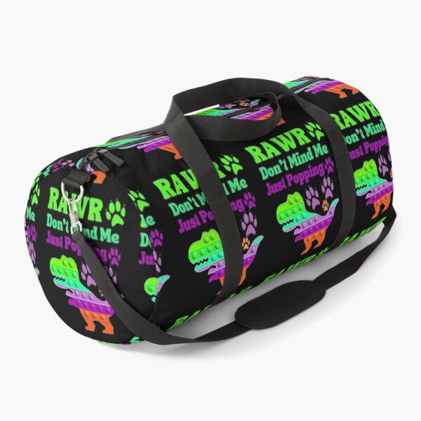 Item preview, Rawr Don't Mind Me Just Popping Green Purple Anti Stress Toy designed and sold by Ashberry2.