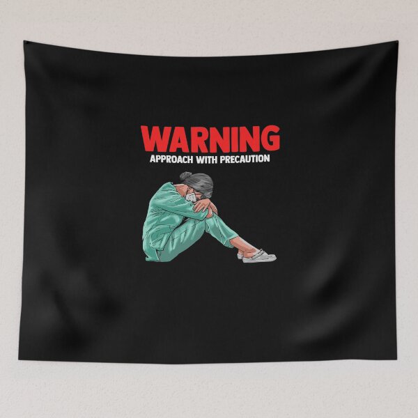 Item preview, Warning A Stress Student Nurse At Nursing School  designed and sold by Nessshirts.