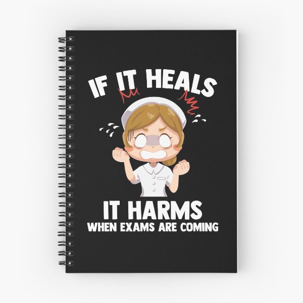 Item preview, If It Heals A Stress Student Nurse At Nursing School  designed and sold by Nessshirts.