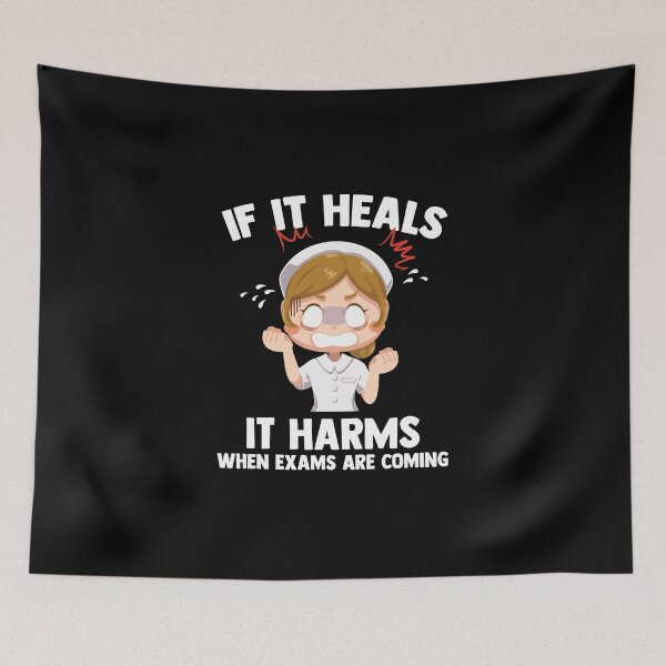 Item preview, If It Heals A Stress Student Nurse At Nursing School  designed and sold by Nessshirts.
