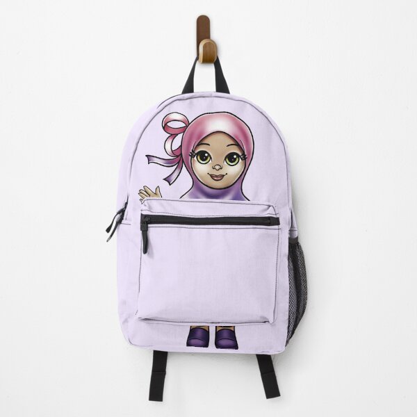Item preview, New Design Muslim Me Hijabi Cartoon - Purple designed and sold by Emma Apple.