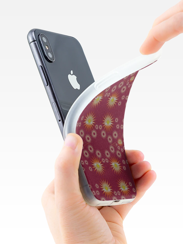 Thumbnail 4 of 5, iPhone Case, Abstract Sun Shape Geometric Patterns Design 7 designed and sold by ClassyPatterns.