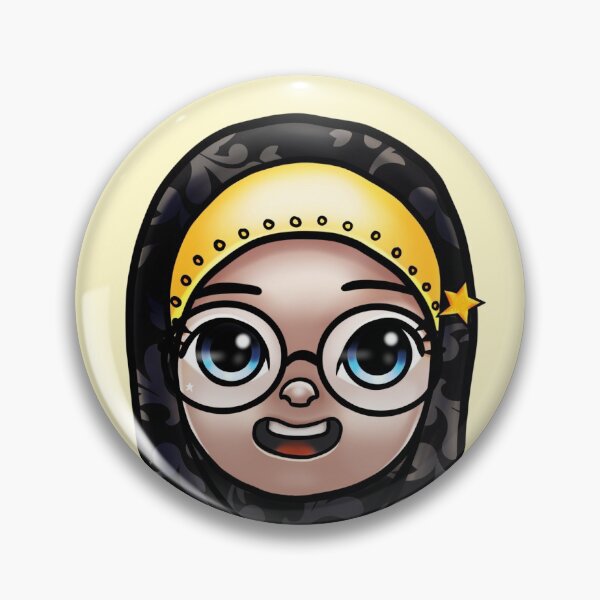 Item preview, New Design Muslim Me Hijabi Cartoon - Yellow designed and sold by Emma Apple.